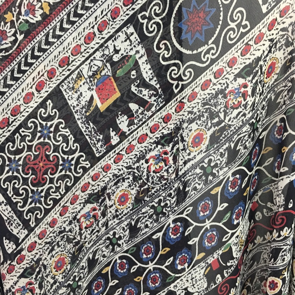 Elephant print Kimono One size - Picture 4 of 9